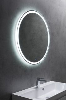 Зеркало BelBagno с LED-подсветкой и сенсорным управлением SPC-RNG-800-LED-TCH
